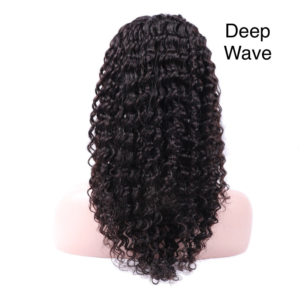 Deep Wave Glue-Less 5*5 HD Lace Wig